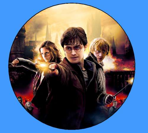 Harry Potter #5 Icing Image - Round